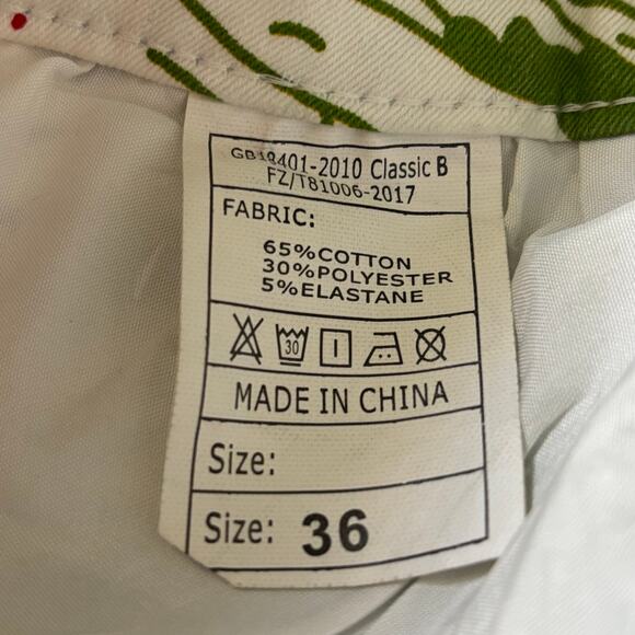 Men's Size 36 Colorful Paint Splatter Splash Abstract Streetwear Hip Pants Jeans - Picture 3 of 9